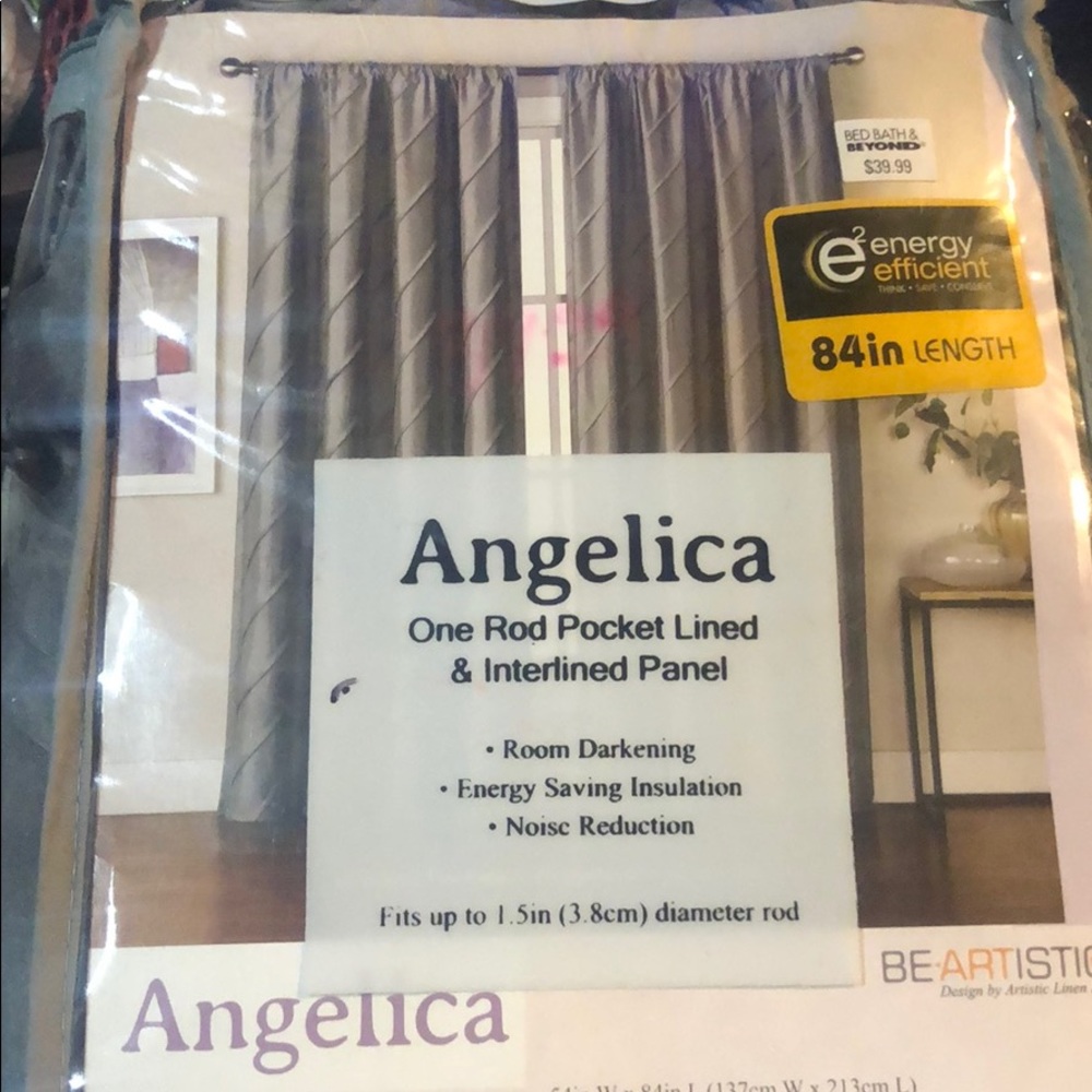 Angelica Room Darkening Curtain